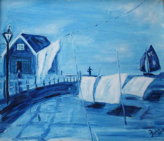 Oud hollands landschap